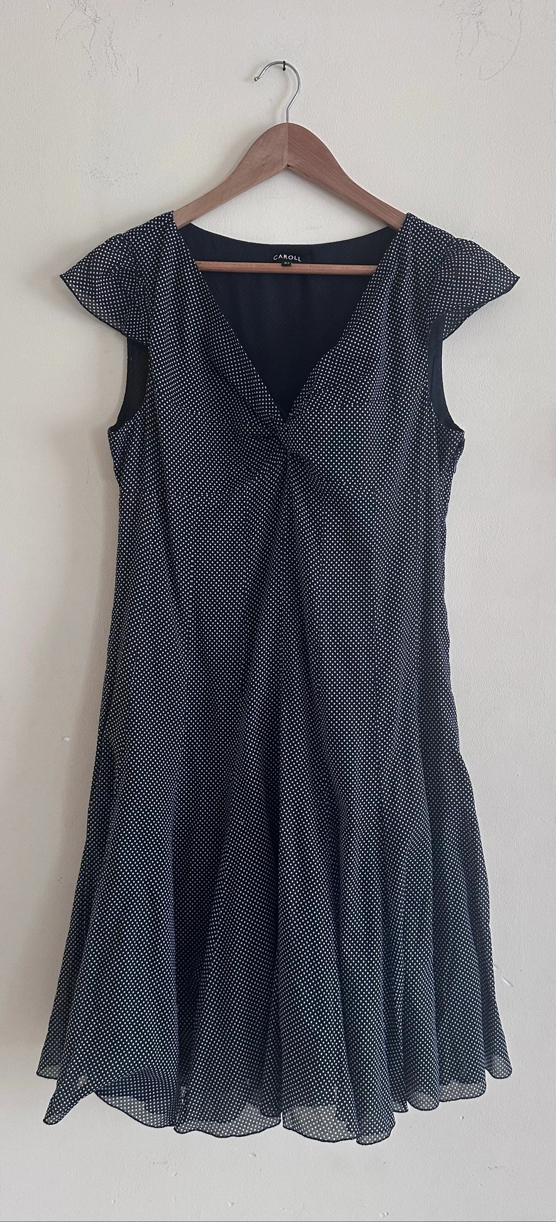 Robe Chic à Pois Caroll – Taille 42 – État Irréprochable